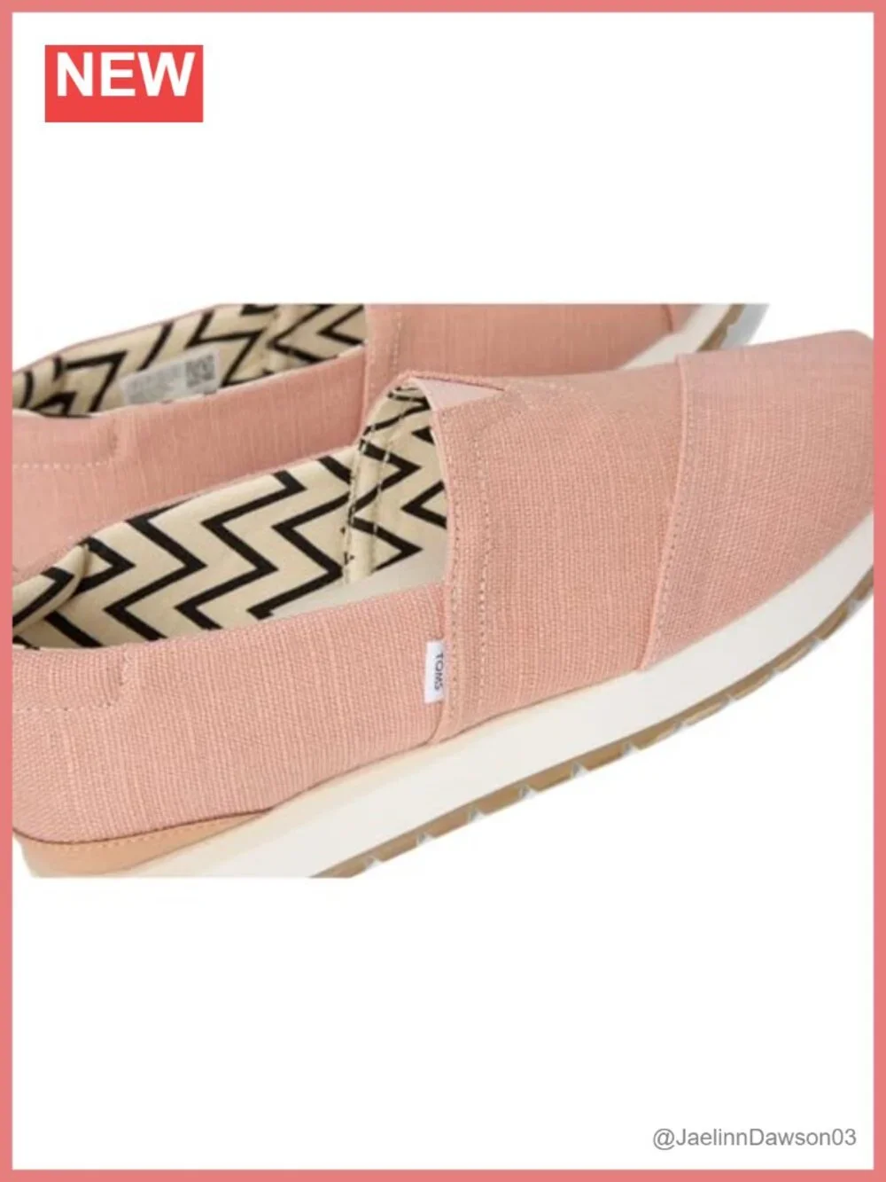 TOMS Alpargata Slip-On Fashion Sneakers with Removable Insole Canvas